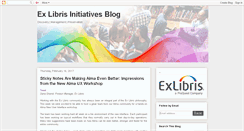 Desktop Screenshot of initiatives.exlibrisgroup.com