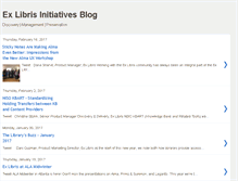 Tablet Screenshot of initiatives.exlibrisgroup.com